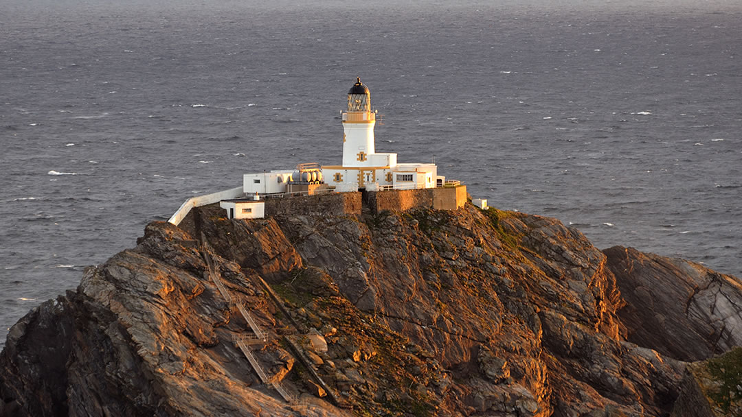 Sunrise at Muckle Flugga