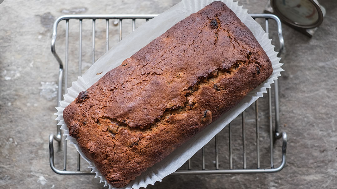 Hufsie cake from Shetland fresh out the oven