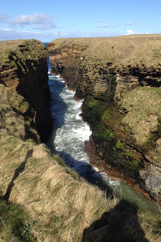 Langalebe Geo, Northside, Birsay in Orkney