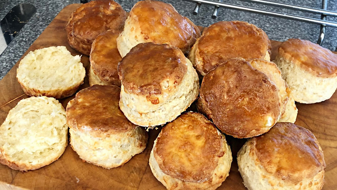 Orkney Smoked Cheddar Beremeal Scones
