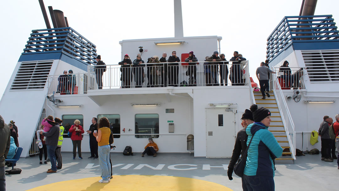 Outside deck