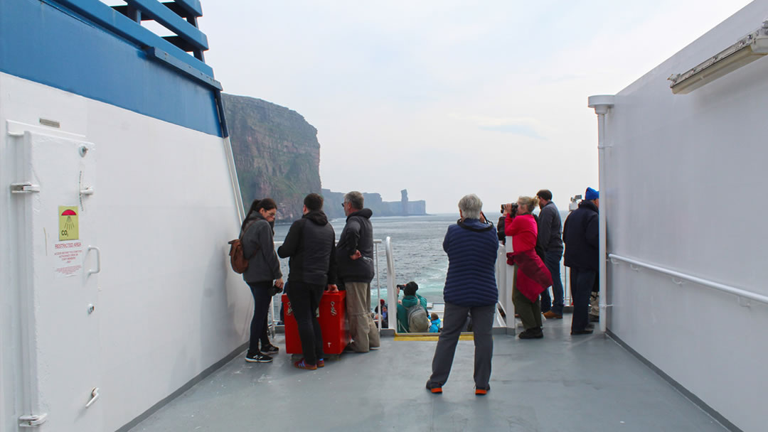 Viewing the Old Man of Hoy from the Hamnavoe