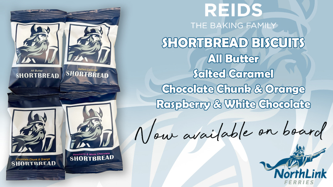 New Shortbread Packaging designed with Reids Bakery