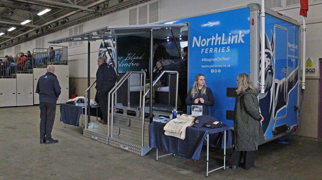 NorthLink Ferries stand at the RNAS Spring Show
