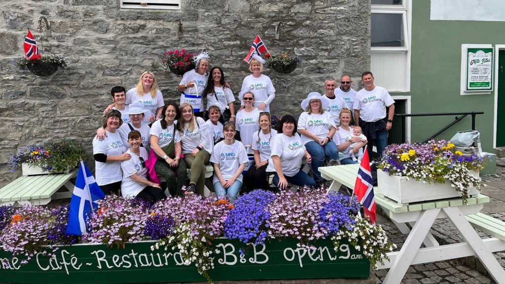 NorthLink Ferries sponsored walk for MND
