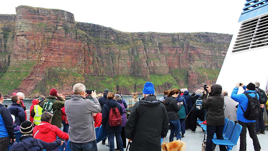 Orkney Nature Festival 2018 Hamnavoe cruise around Hoy
