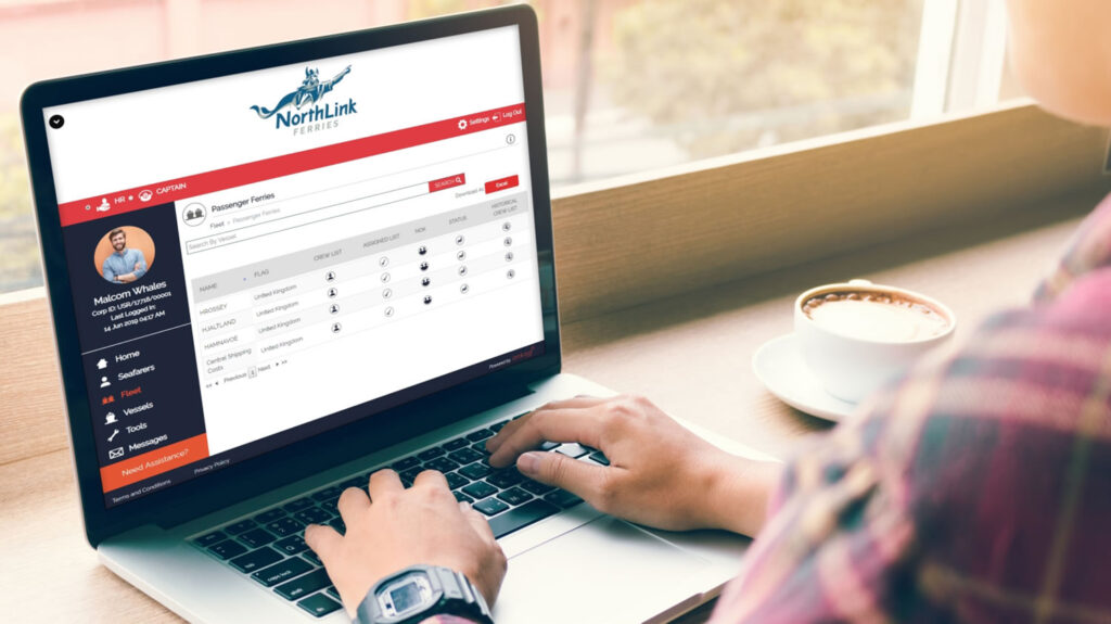 Ankaa app for Northlink on laptop