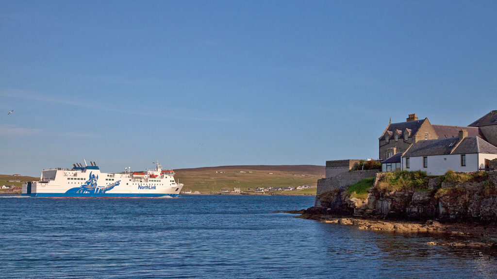 NorthLink provide a lifeline ferry service to Shetland and Orkney