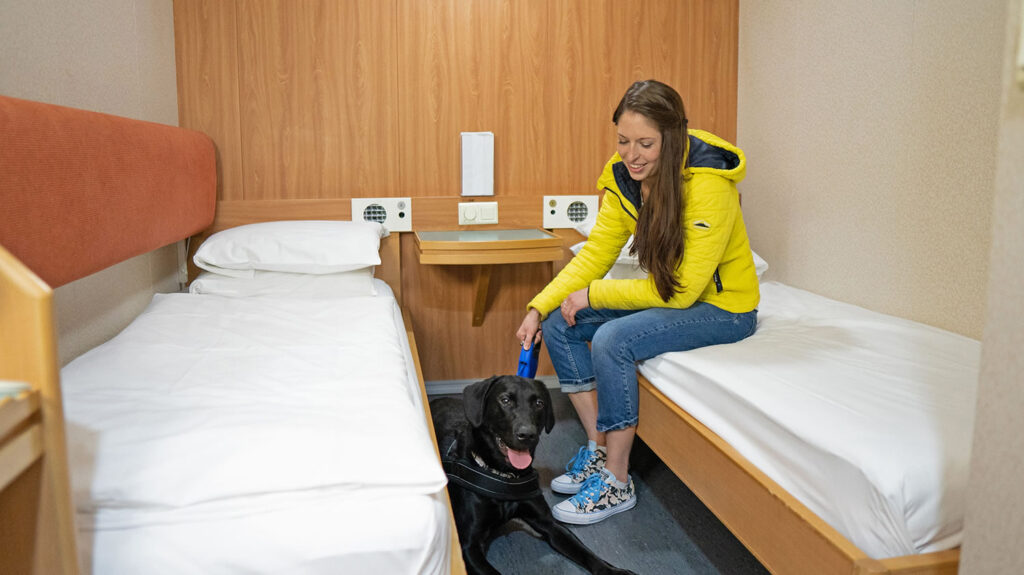Pet Friendly Cabins on the ferry to Shetland and Orkney