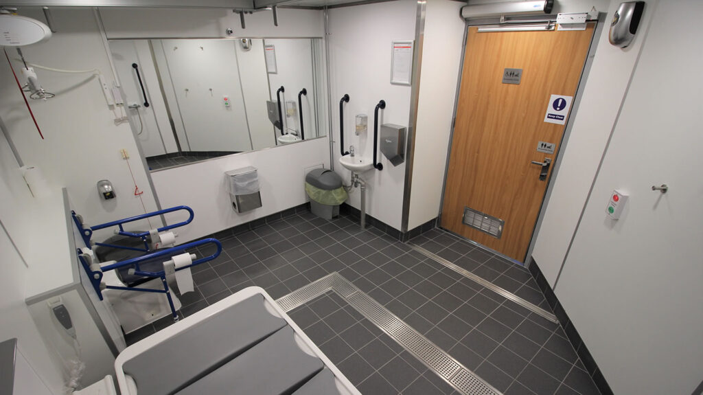 Changing Places facilities onboard NorthLink Ferries' passenger ships