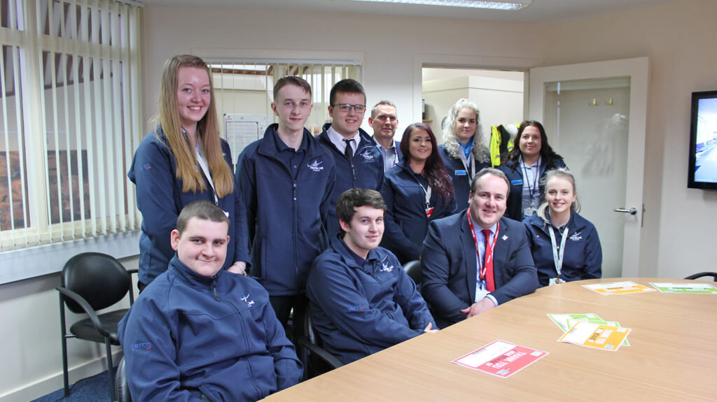 NorthLink receive Investors in Young People award