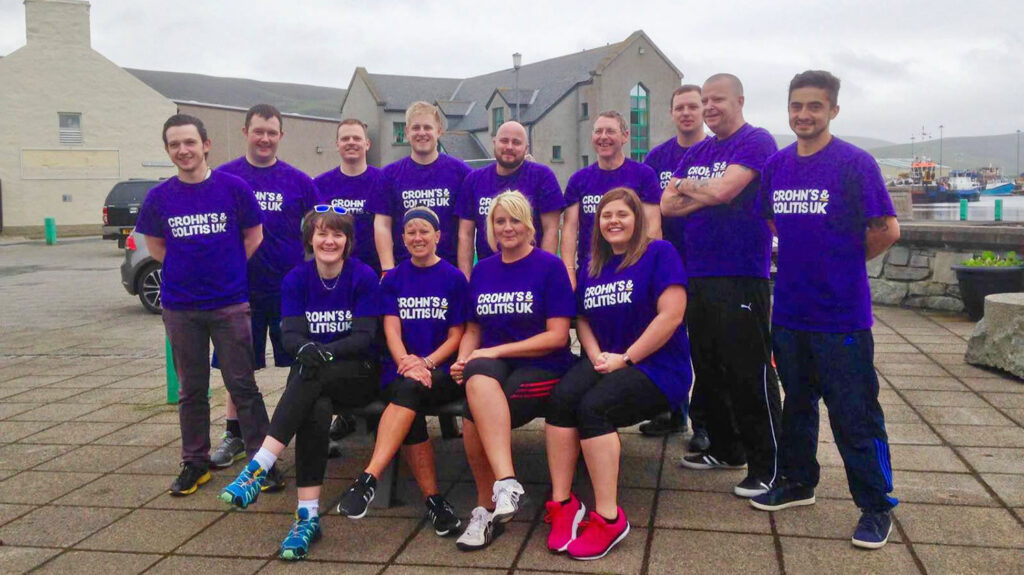 NorthLink undertake a sponsored walk for Crohn's & Colitis UK