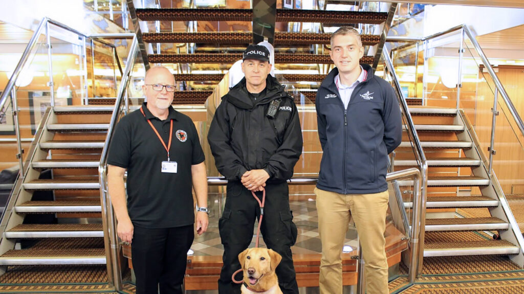 Orkney drugs dog sets sail with NorthLink Ferries