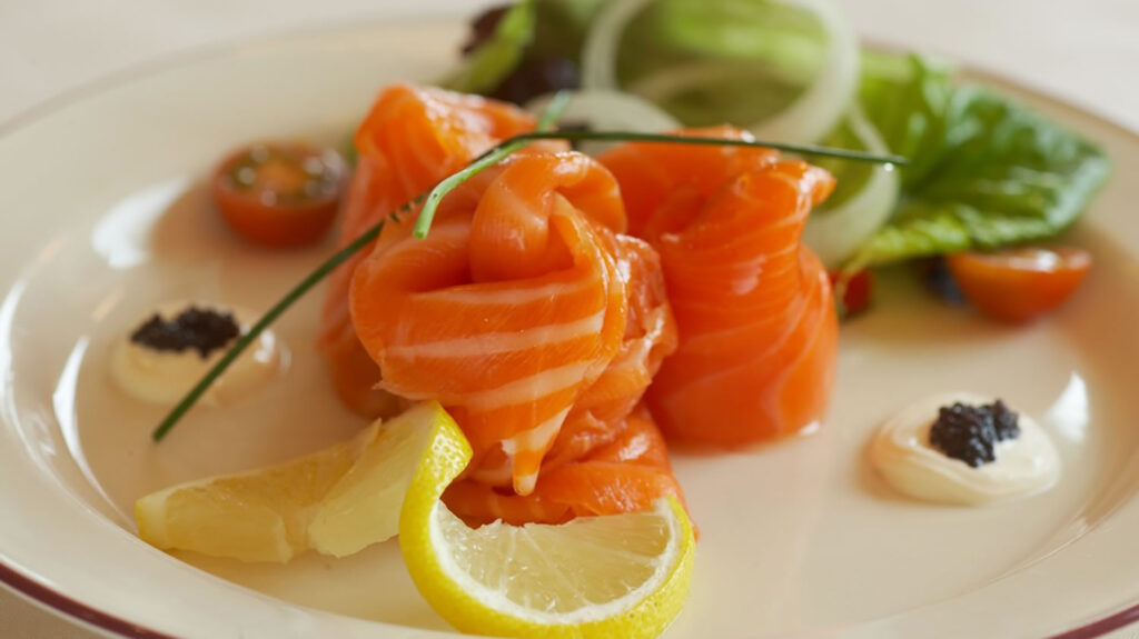 Delicious salmon from the Northern Isles