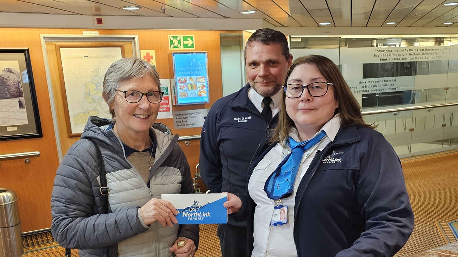 Serco NorthLink Ferries hits record 200,000th passenger aboard MV Hamnavoe for a second year