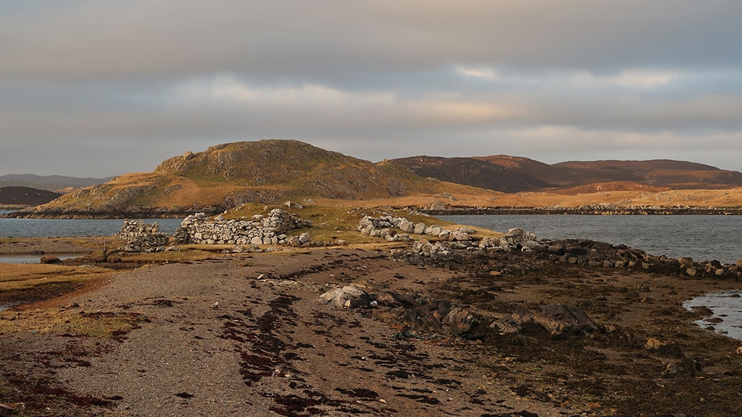 The 2,000 Iron Age broch at Noonsbrough, Clousta