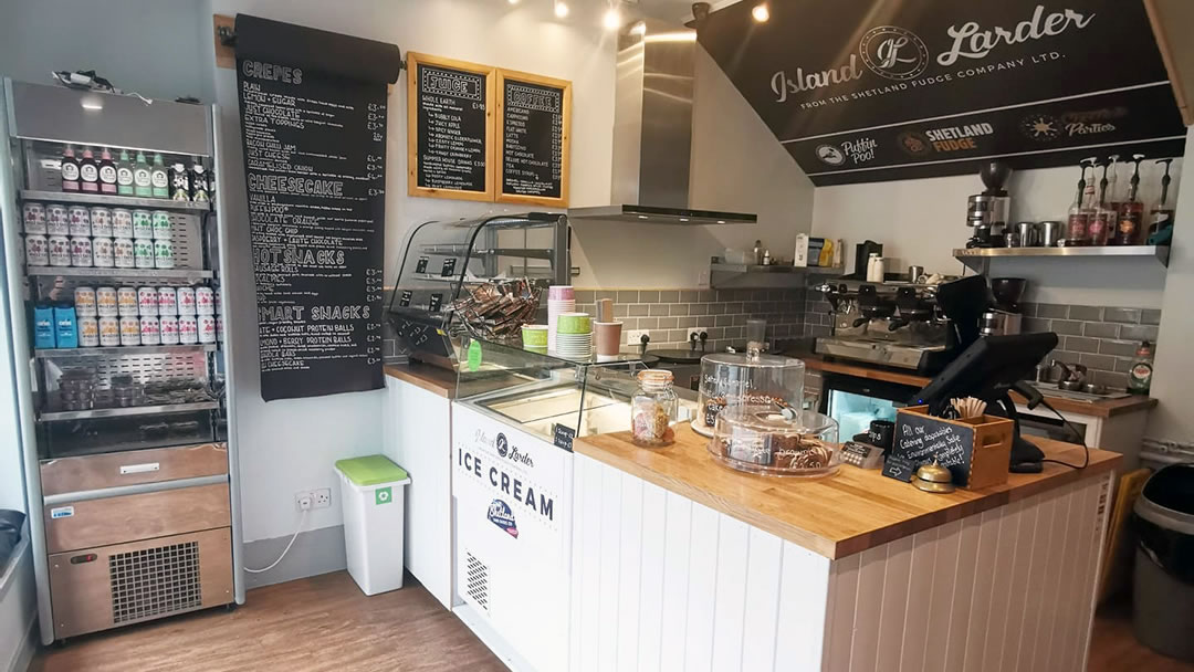 The Island Larder shop in Shetland