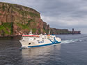Hamnavoe sailing past Hoy