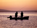 Fishing for trout in Orkney
