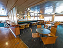Seating area in the restaurant