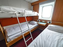 Three berth outside cabin