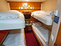 Four berth inside cabin