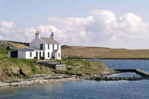 Overby House, Self Catering, Yell