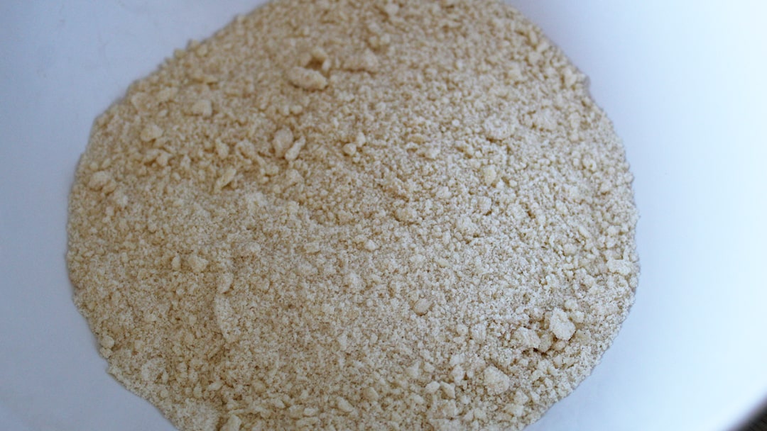 Rhubarb crumble bars crumble mix