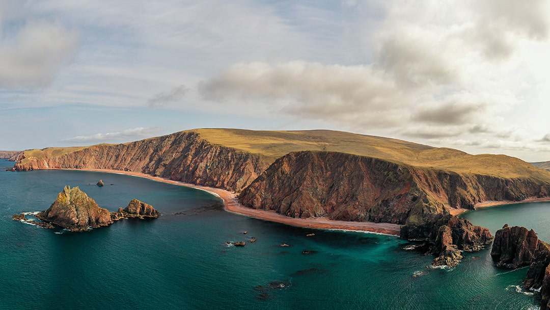 Ronas Hill and Da Lang Ayre beach