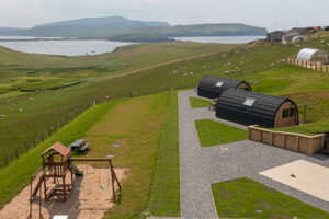 Shetland Glamping, Bigton
