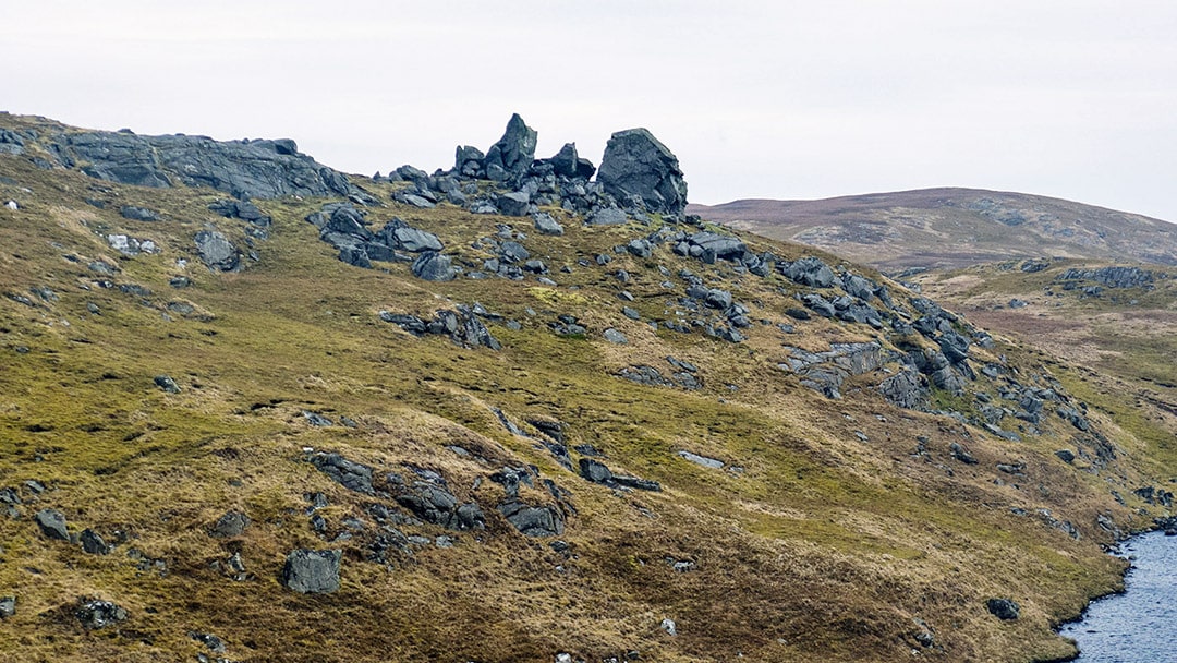 The Stones of Stofast above Loch Stofast