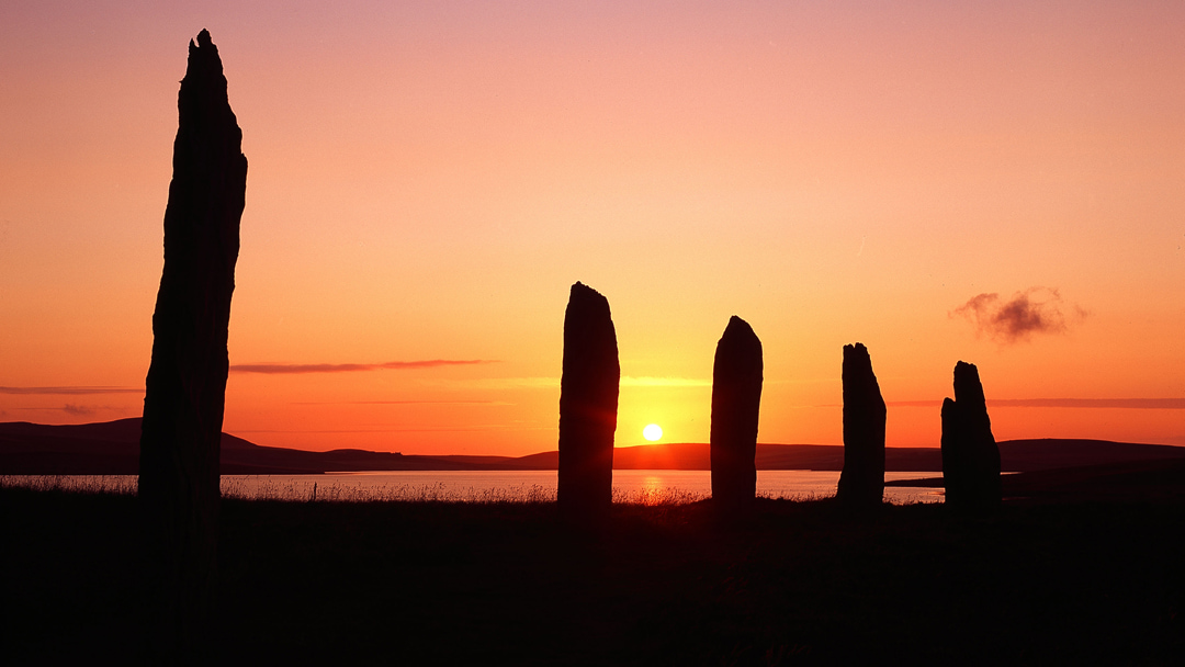 Brodgar sunset