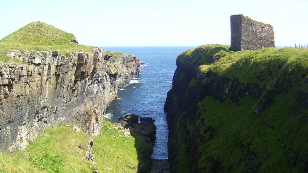Castle of Old Wick, south of Wick