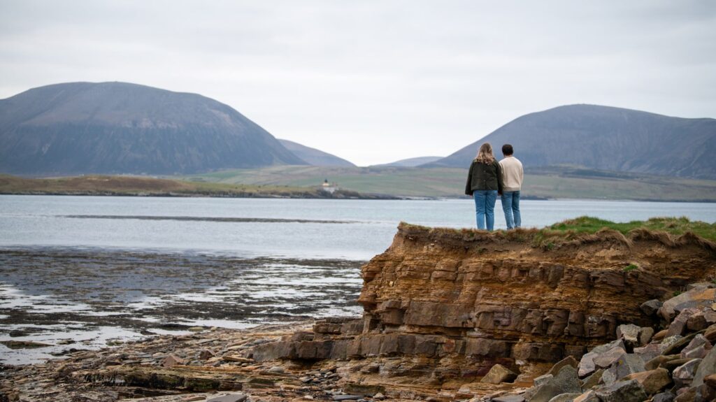 Overlooking Hoy from Stromness point of Ness