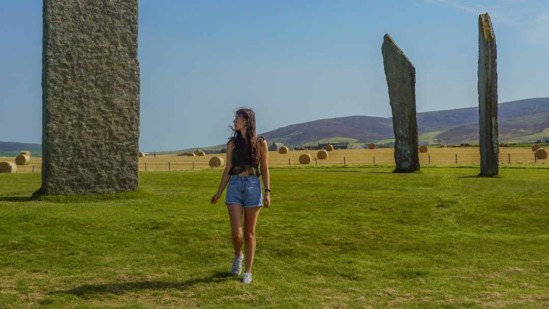 Exploring the Standing Stones of Stenness