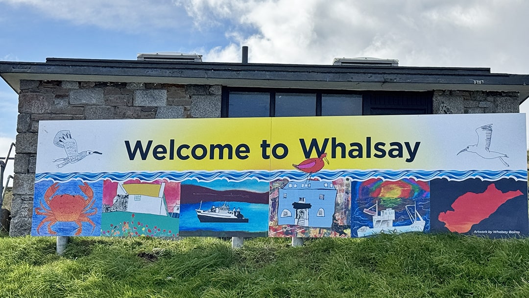 A warm Whalsay welcome