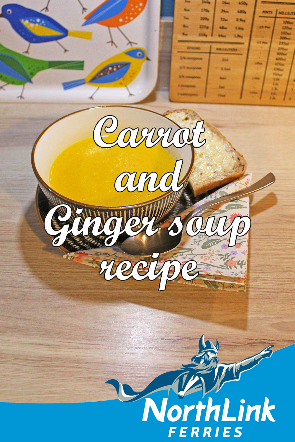Carrot and ginger soup recipe