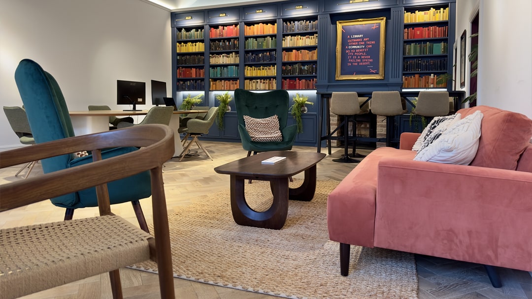 Old Library a comfortable space