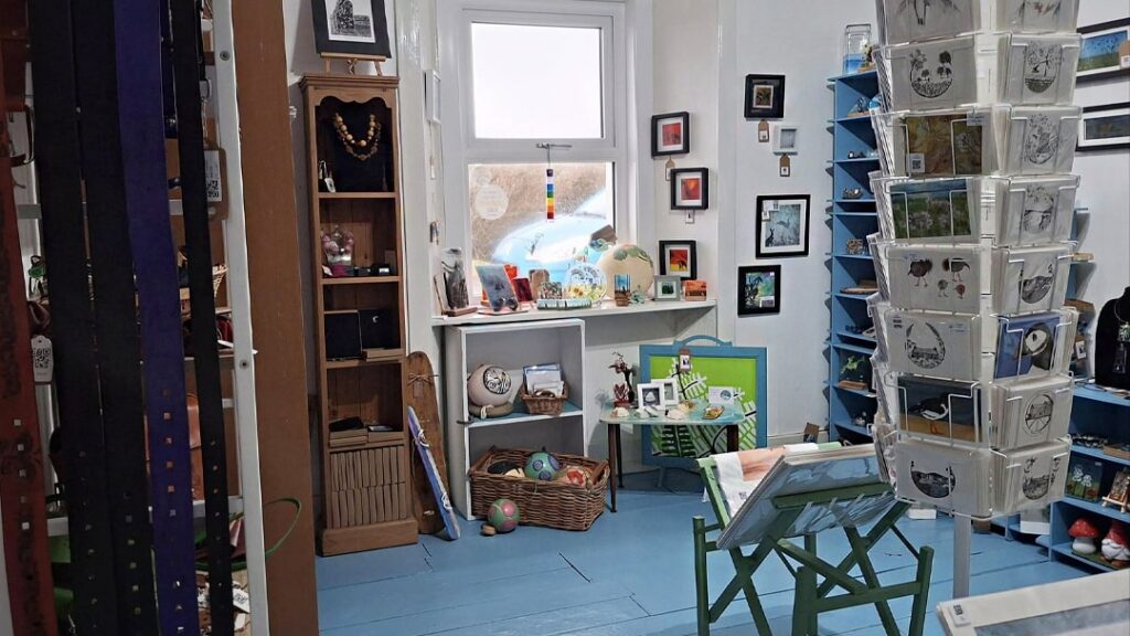 So many lovely items to inspire at the Craft Hub