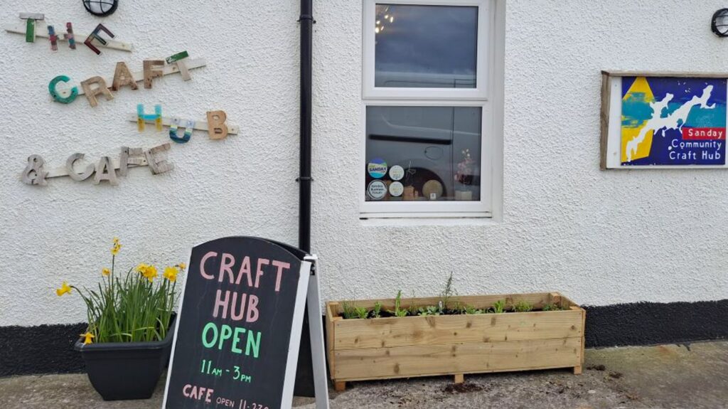 The Sanday Community Craft Hub and Cafe