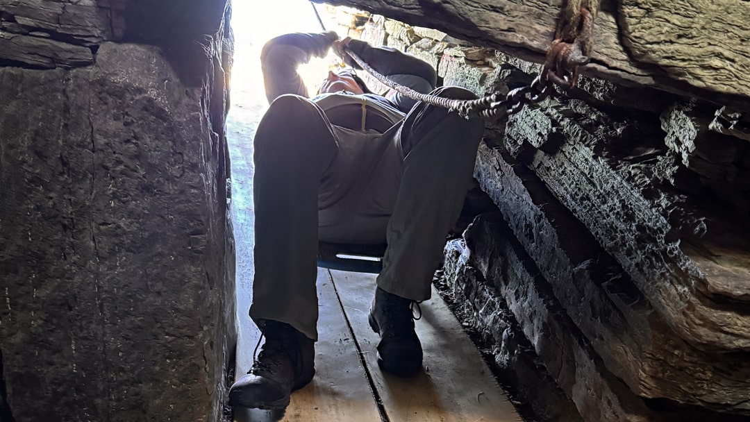 Tomb of the Eagles - a unique experience of entering and exiting the tomb