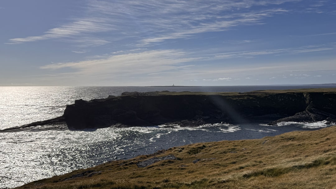 Tomb of the Eagles coastline views