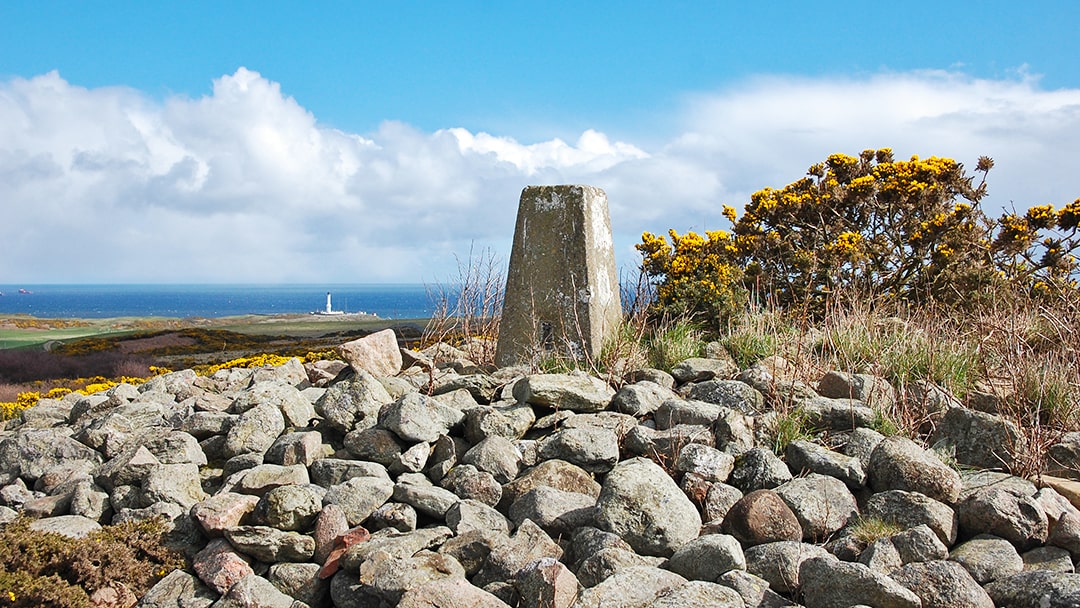 View from Baron's Cairn from the top of Tullos Hill