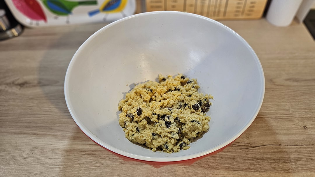 The completed mixture