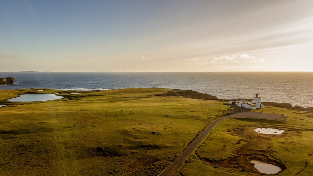 Esha Ness Lighthouse in Shetland