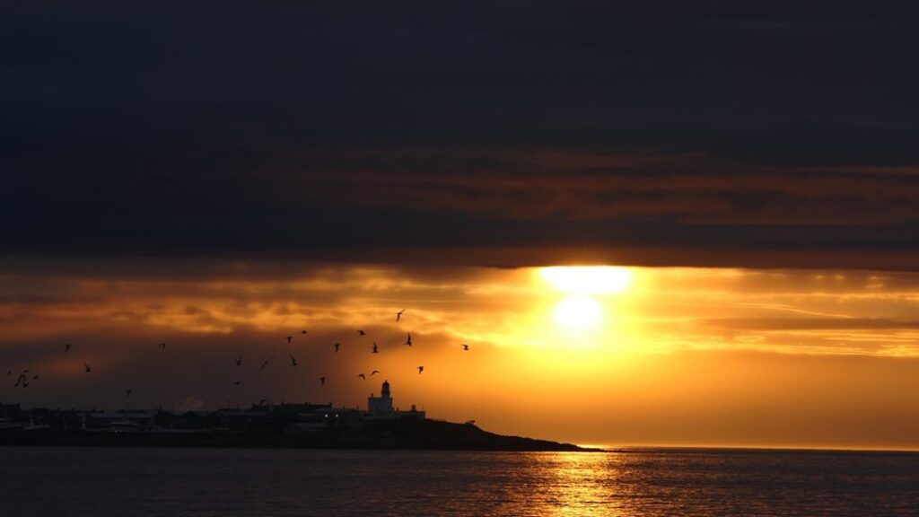 Sunset at Kinnaird Head Lighthouse