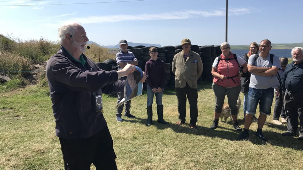 Tours at the Ness of Brodgar excavations