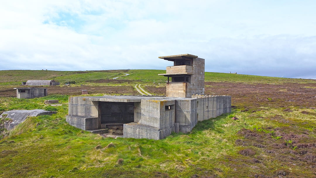 Buchanan Battery on Flotta
