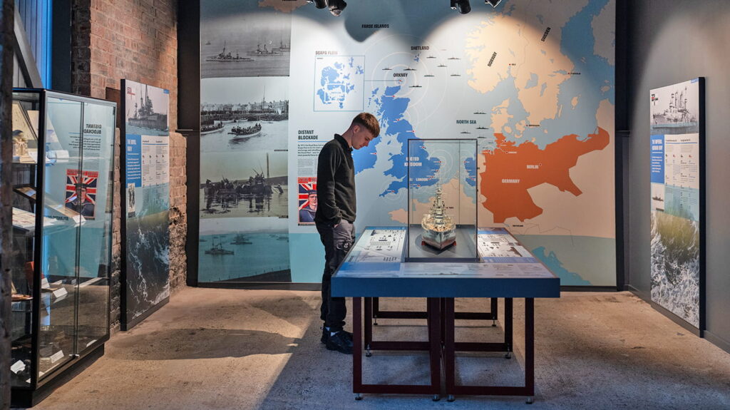 Exploring Scapa Flow Musuem on Hoy