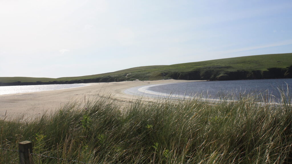 A wander along St Ninians Isle, shetland